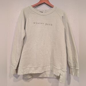 Women's Light Gray Sweatshirt